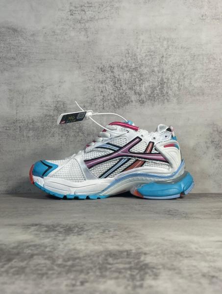 Balenciaga Runner Low Top Casual Shoes Women's Blue White