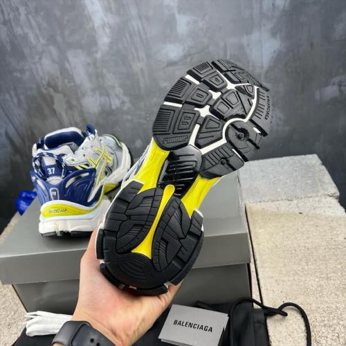 Balenciaga Runner White Blue Yellow Grey Black