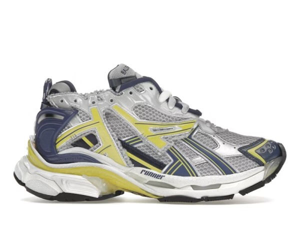Balenciaga Runner White Blue Yellow Grey Black