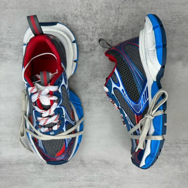 Balenciaga 3XL Low-Top Chunky Sneakers Men's Blue