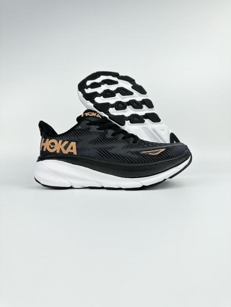 Hoka One One Clifton 9 Black Rose Gold (Women's)
