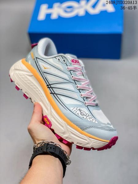 Hoka One One Mafate Speed 2 White Ice Flow