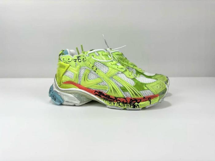 Balenciaga Runner Low Top Casual Shoes Men's Green