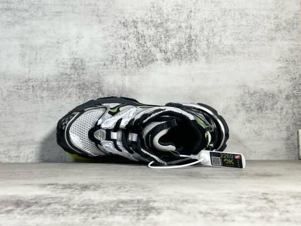 Balenciaga Runner 2 Lace Up Sneakers Silver