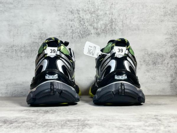 Balenciaga Runner 2 Lace Up Sneakers Silver