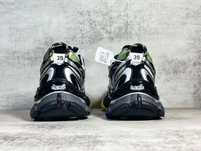 Balenciaga Runner 2 Lace Up Sneakers Silver