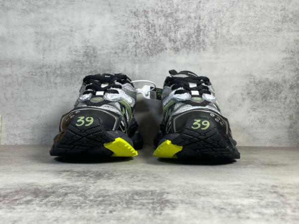 Balenciaga Runner 2 Lace Up Sneakers Silver