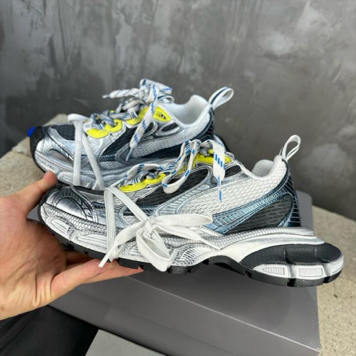 Balenciaga 3XL White Blue Yellow