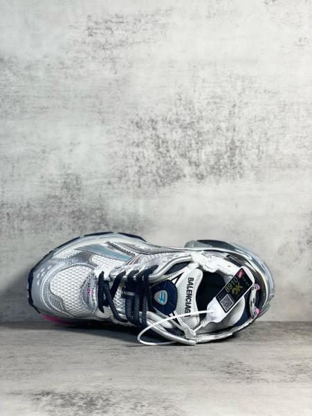 Balenciaga Runner Mesh Panelled Lace Up Sneakers Women's Gray