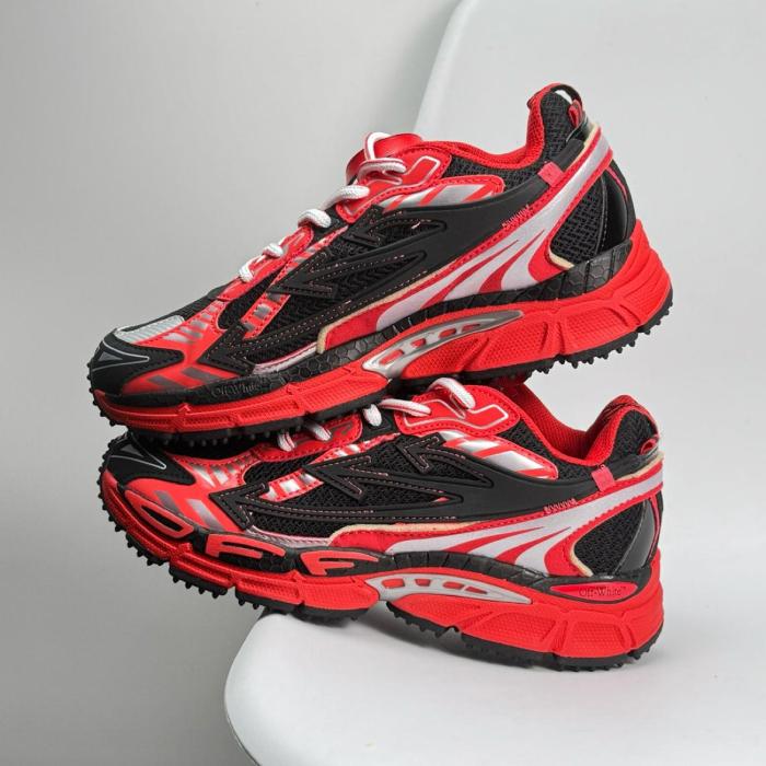 Off-White Be Right Back sneakers black/red