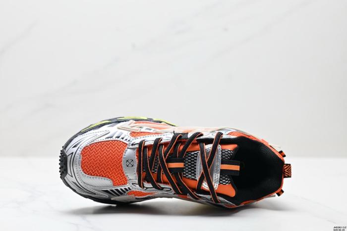 OFF-WHITE Be Right Back Low Top Casual Shoes Men's Orange