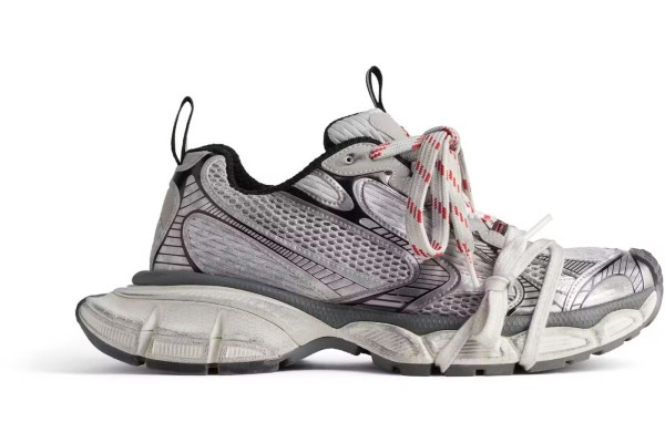 Balenciaga 3XL Grey White Red