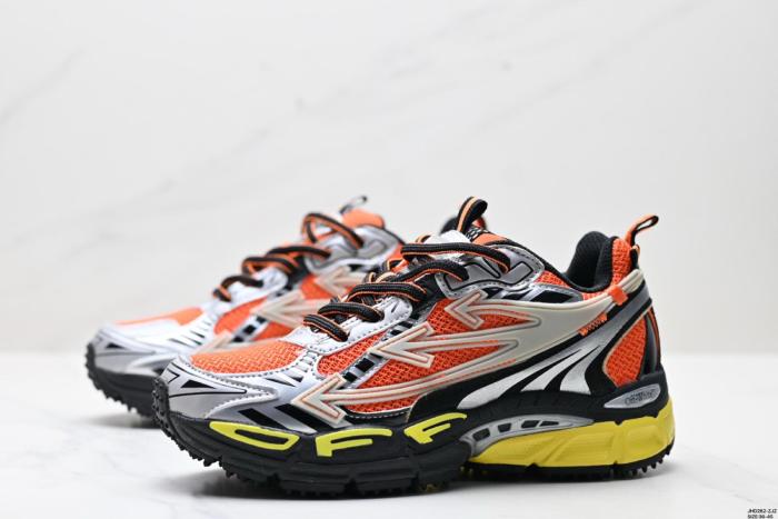 OFF-WHITE Be Right Back Low Top Casual Shoes Men's Orange