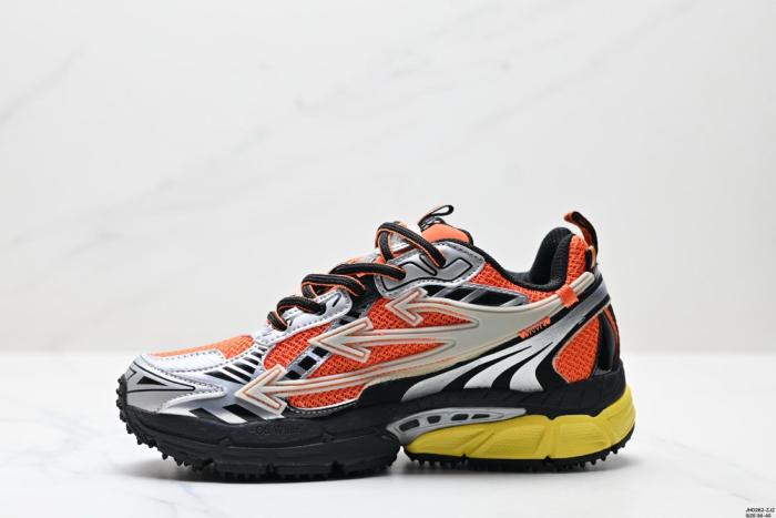 OFF-WHITE Be Right Back Low Top Casual Shoes Men's Orange