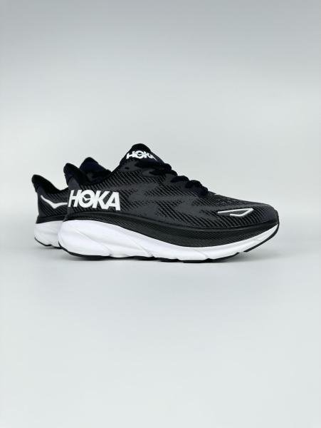Hoka One One Clifton 9 Black White (Women's)