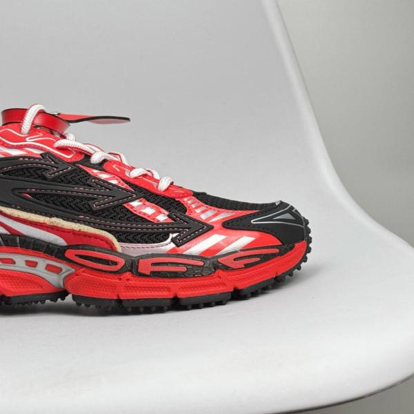 Off-White Be Right Back sneakers black/red