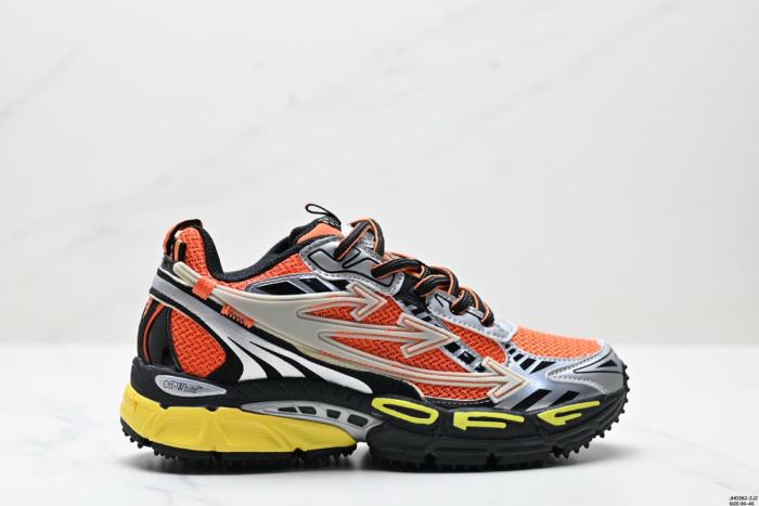 OFF-WHITE Be Right Back Low Top Casual Shoes Men's Orange