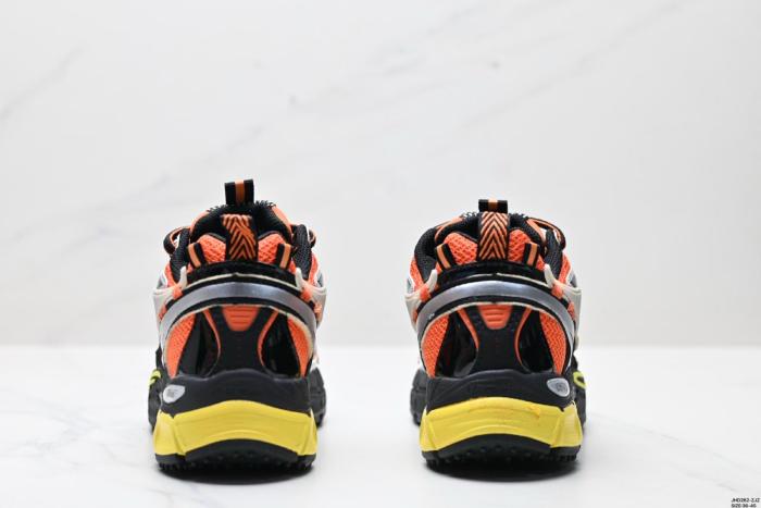 OFF-WHITE Be Right Back Low Top Casual Shoes Men's Orange