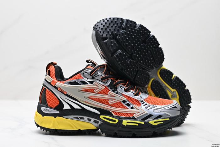 OFF-WHITE Be Right Back Low Top Casual Shoes Men's Orange