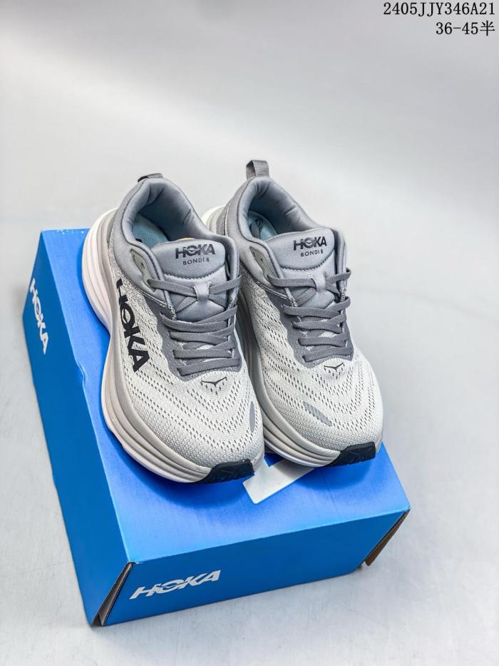 Hoka One One Bondi 8 Sharkskin Harbor Mist