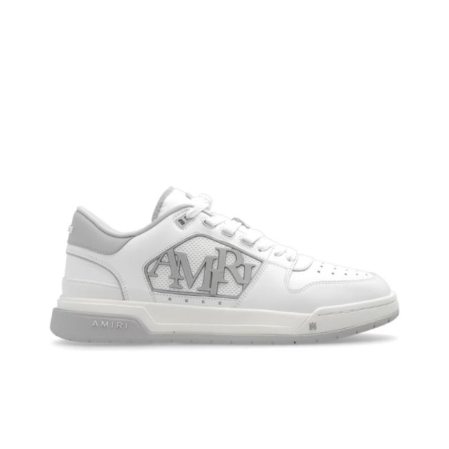 AMIRI Classic Low 'Logo White Grey'