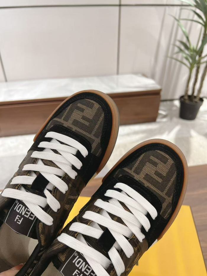 Fendi Match Low Black Brown
