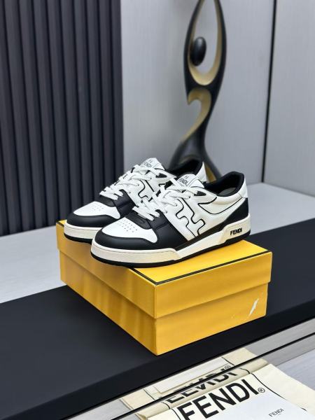 Fendi Match Low White Black