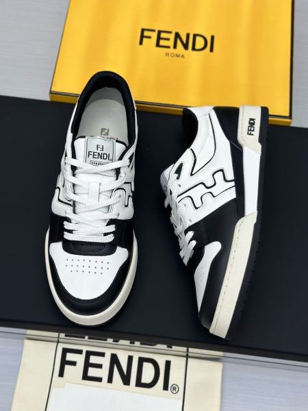 Fendi Match Low White Black