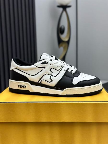 Fendi Match Low White Black