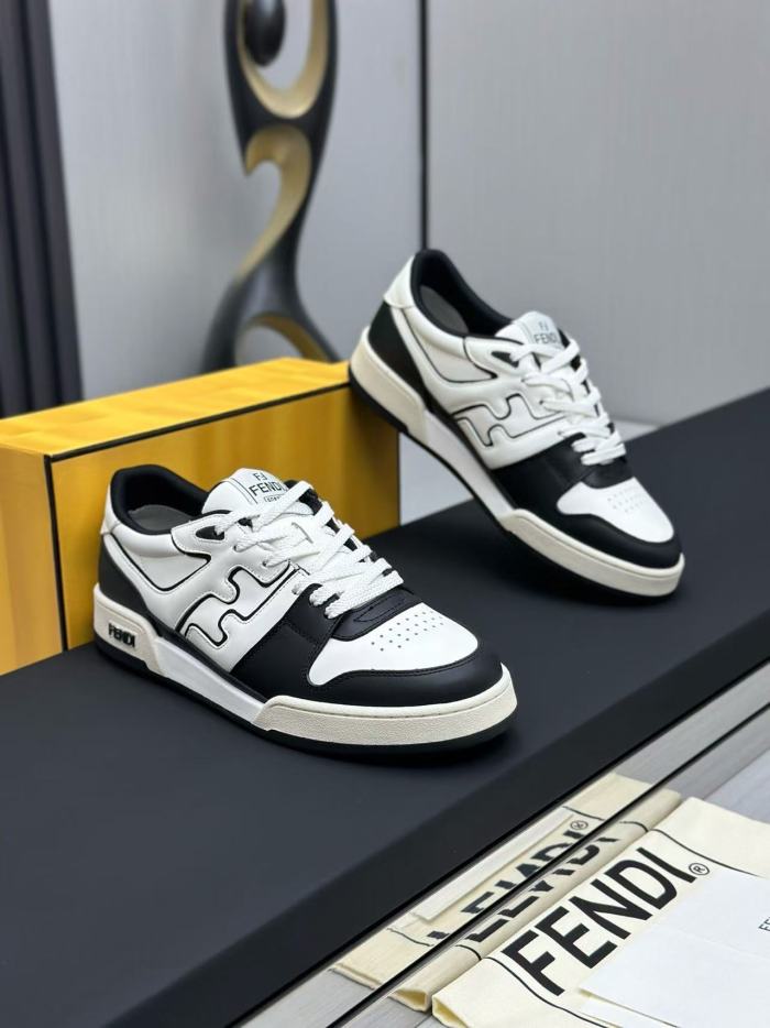 Fendi Match Low White Black