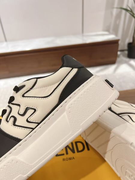 Fendi Match Platform White Black (Women's)