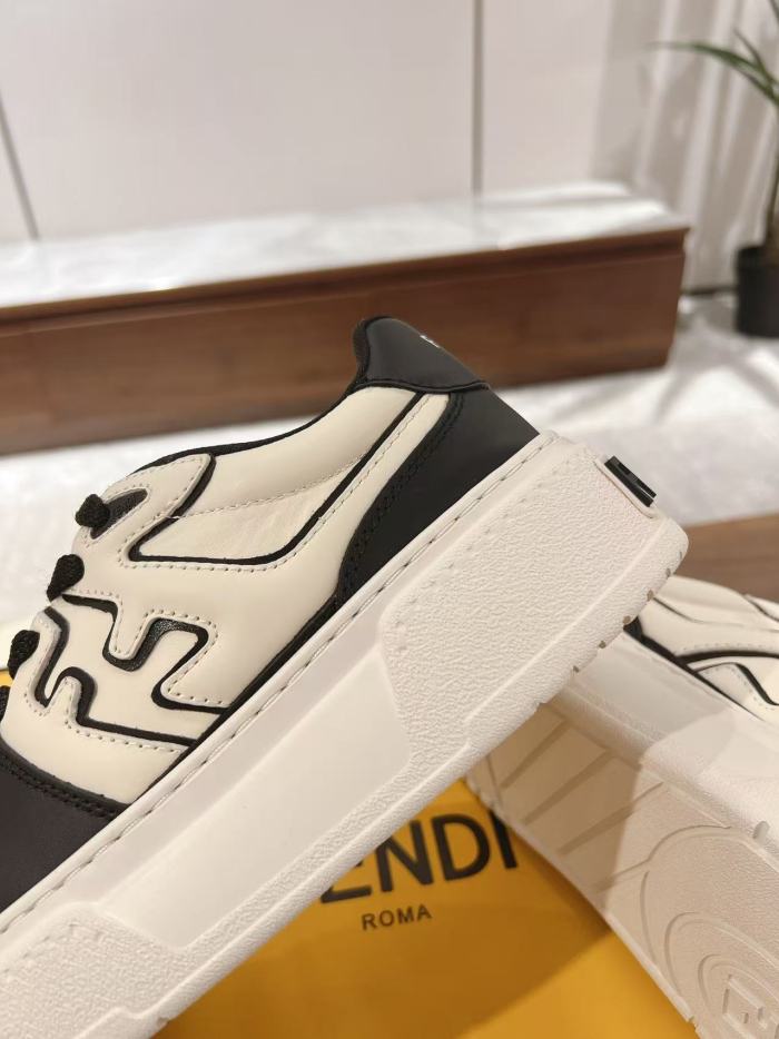 Fendi Match Platform White Black (Women's)