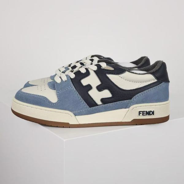 Fendi Match Light Blue White