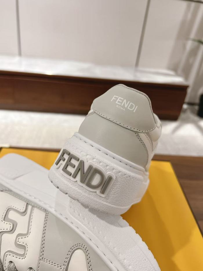 Fendi Match Platform White Grey (Women's)