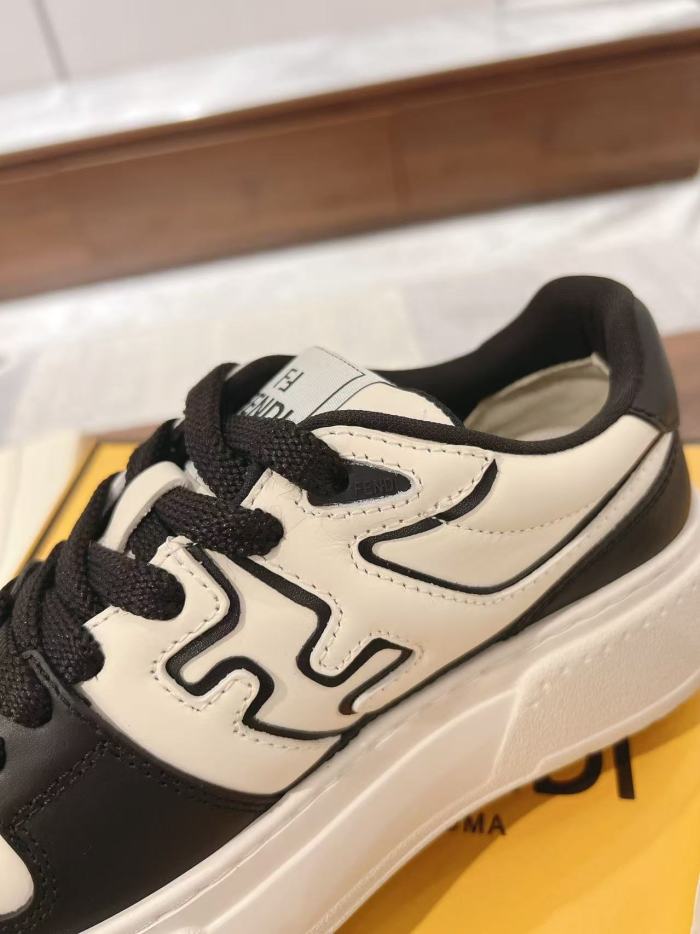 Fendi Match Platform White Black (Women's)