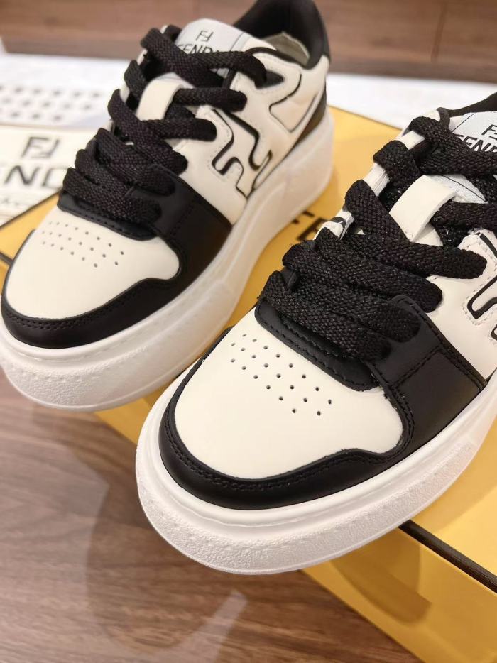 Fendi Match Platform White Black (Women's)