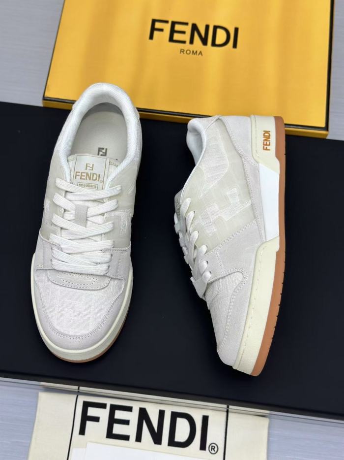 Fendi Match White Ivory Dove Grey (Women's)