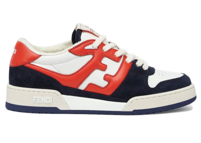 Fendi Match Navy Red Suede (Women's)