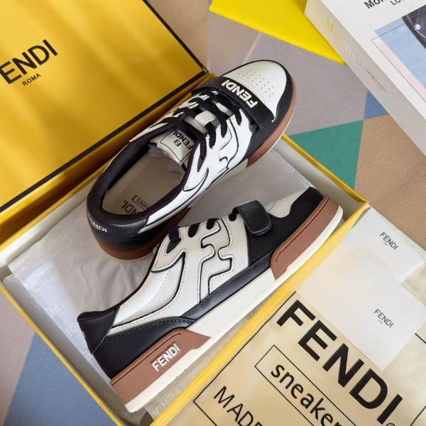 Fendi Match Black White Brown (Women's)