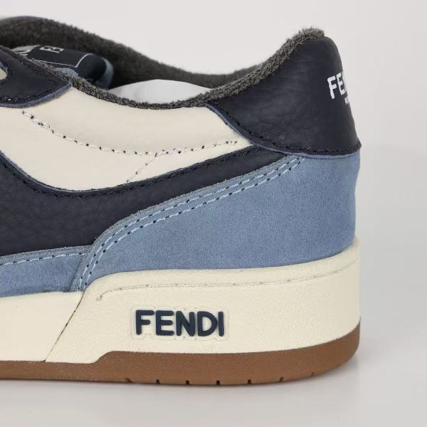 Fendi Match Light Blue White