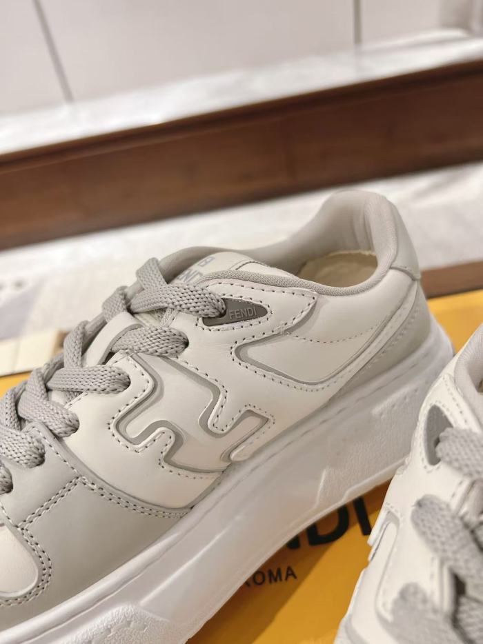 Fendi Match Platform White Grey (Women's)
