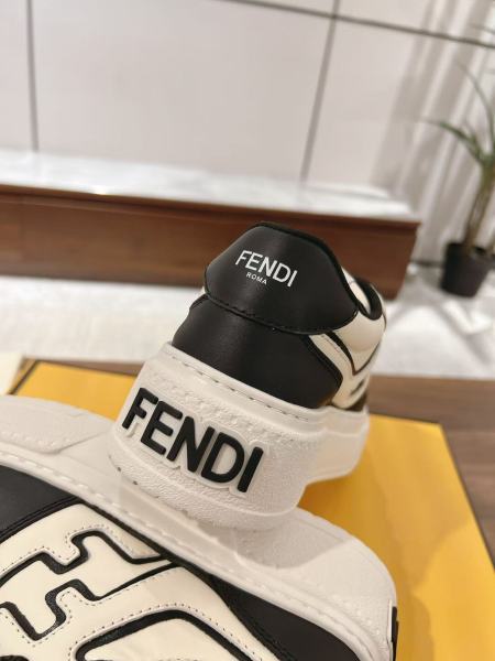 Fendi Match Platform White Black (Women's)