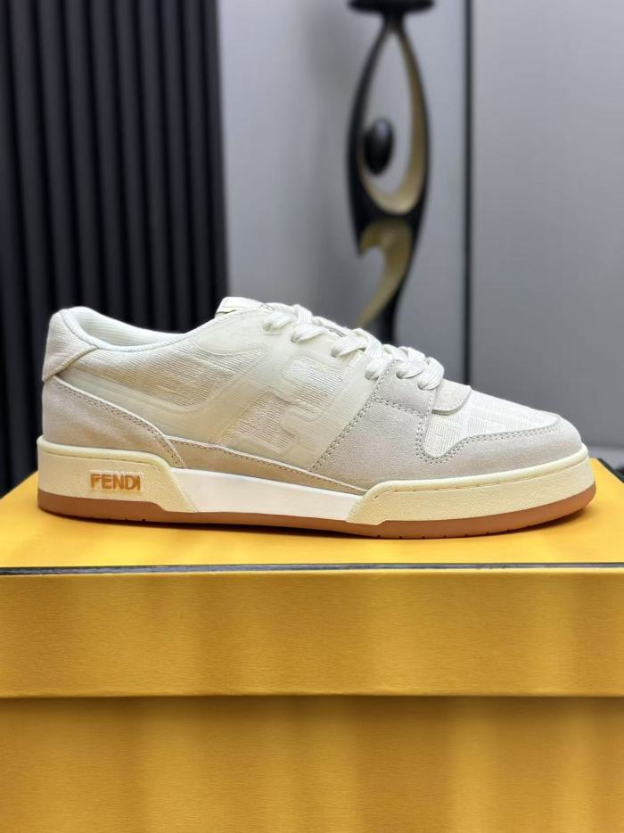 Fendi Match White Ivory Dove Grey (Women's)