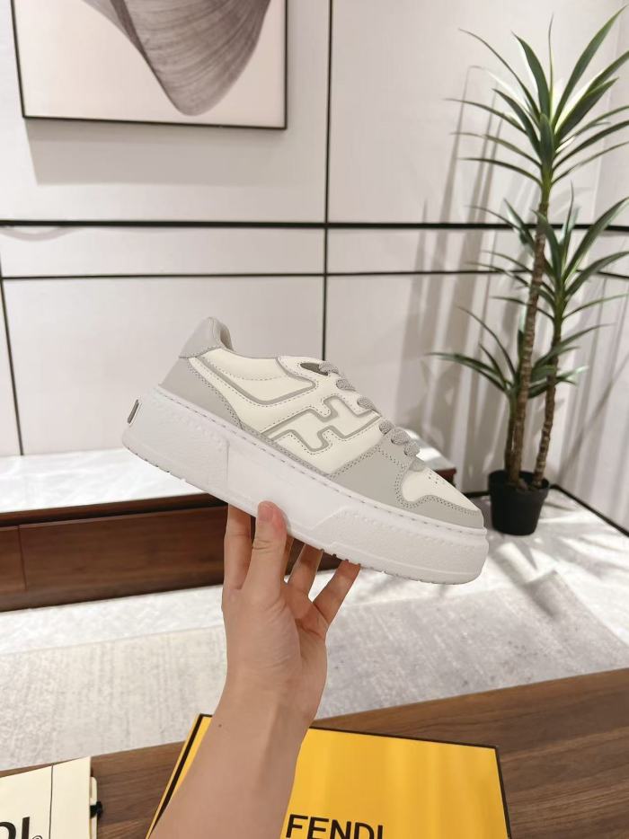 Fendi Match Platform White Grey (Women's)