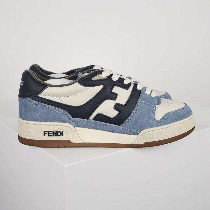 Fendi Match Light Blue White