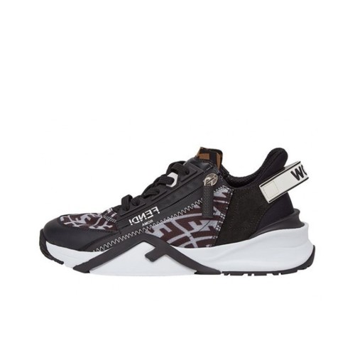 FENDI Women's Flow FF Motif Low 'Black'