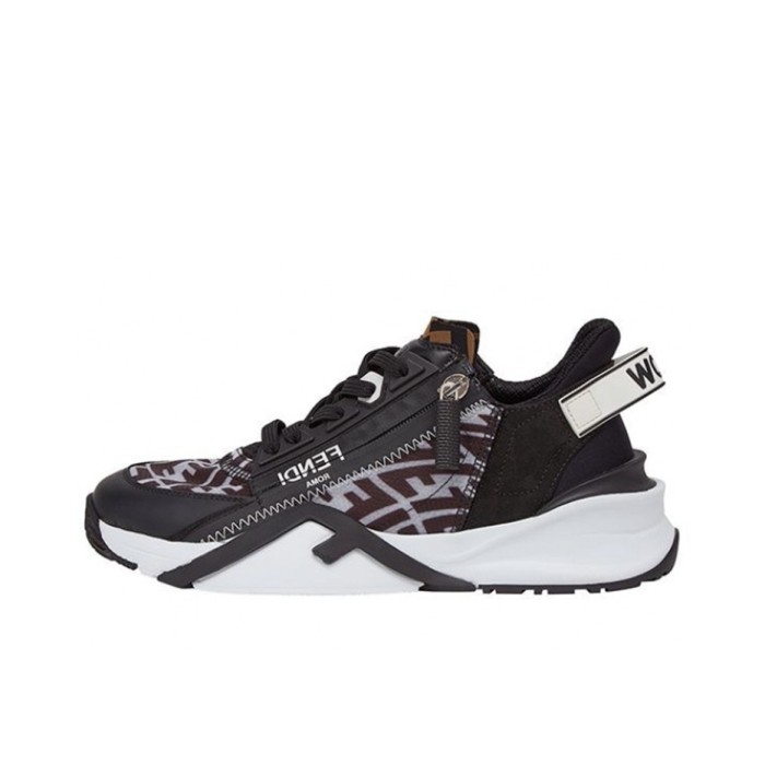 FENDI Women's Flow FF Motif Low 'Black'