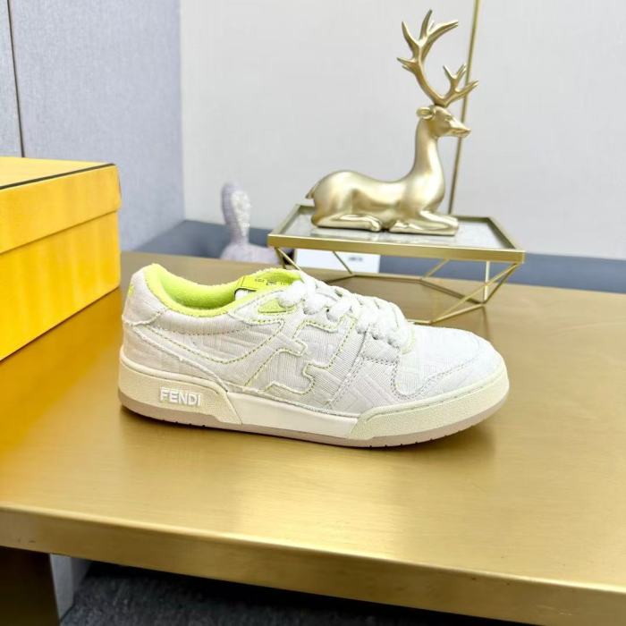 Fendi by Marc Jacobs Match Low-Tops White Canvas