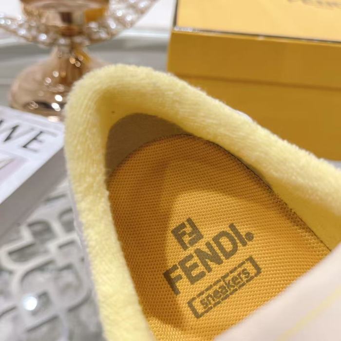 Fendi Match Yellow Suede (Women's)