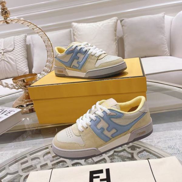 Fendi Match Yellow Suede (Women's)